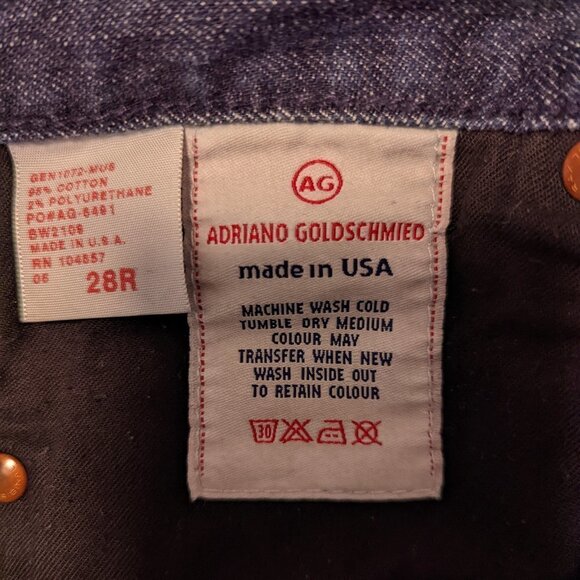 AG Adriano Goldschmied The Club Flare Bootcut Jeans Size 28 - Picture 8 of 10